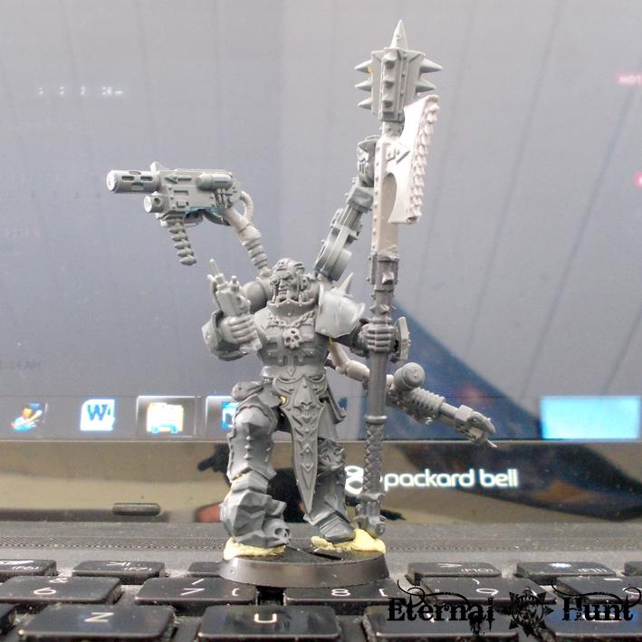 Chaos Chaos Lord Chaos Space Marines Conversion Huntmaster Khorne Khornes Eternal Hunt 8706